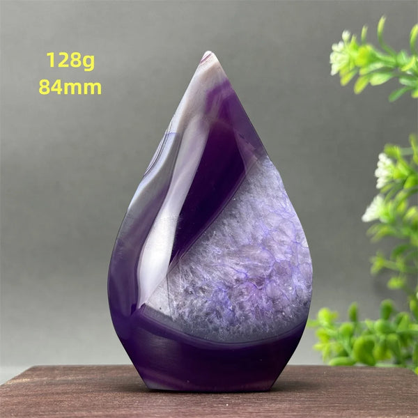 Purple Agate Torch-ToShay.org