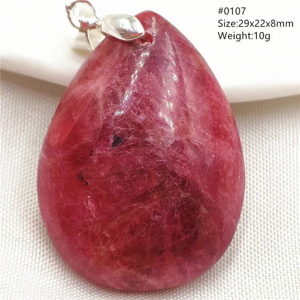 Red Rhodonite Pendant-ToShay.org