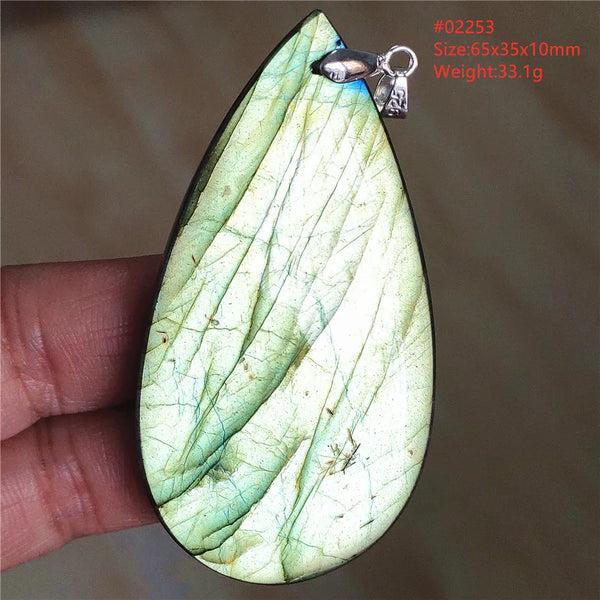 Blue Light Labradorite Pendant-ToShay.org