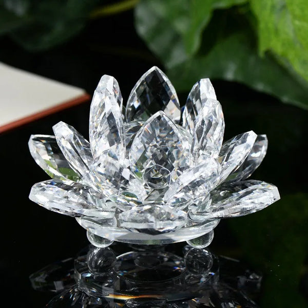 Crystal Lotus Flower-ToShay.org