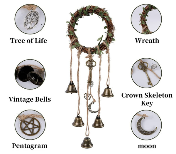 Witch Bells Wind Chimes-ToShay.org