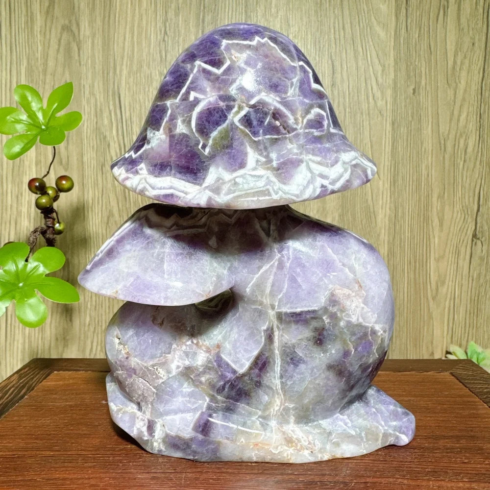 Purple Dream Amethyst Mushroom-ToShay.org
