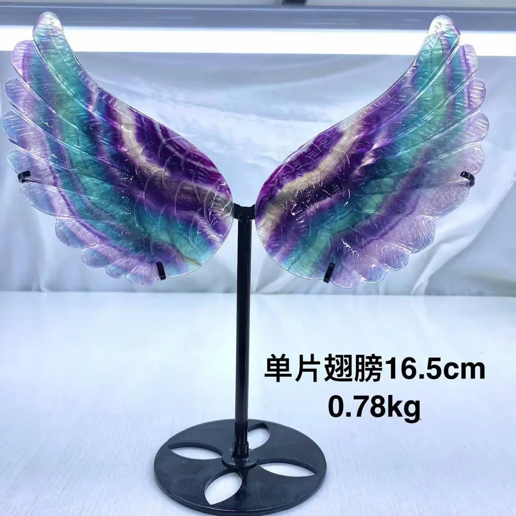 Rainbow Fluorite Figurines-ToShay.org