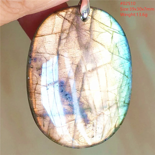 Blue Light Labradorite Pendant-ToShay.org