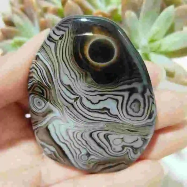 Red Lace Agate Pendant-ToShay.org