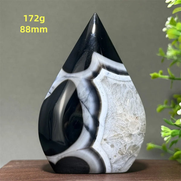 Black Agate Flame-ToShay.org
