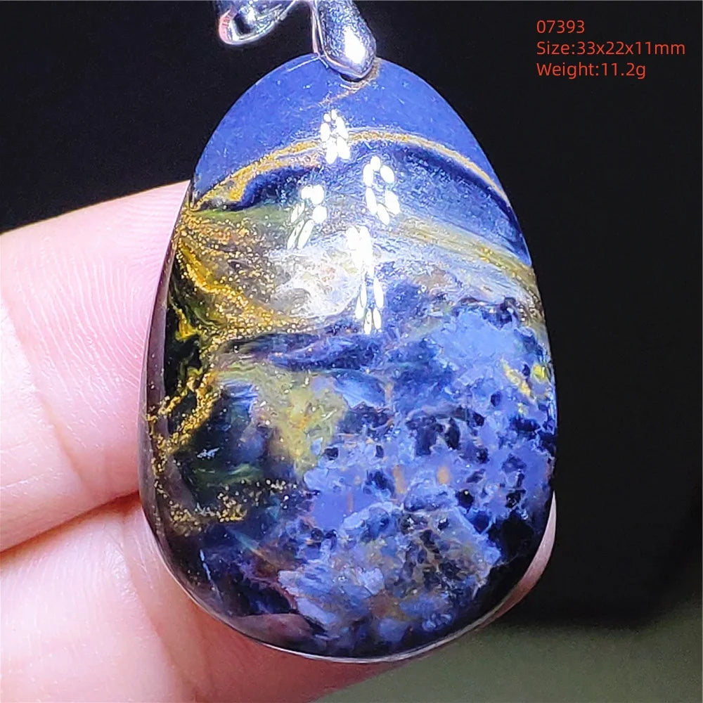 Blue Pietersite Pendant-ToShay.org