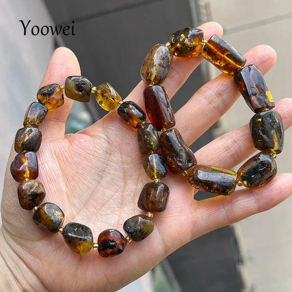 Yellow Amber Bracelet-ToShay.org