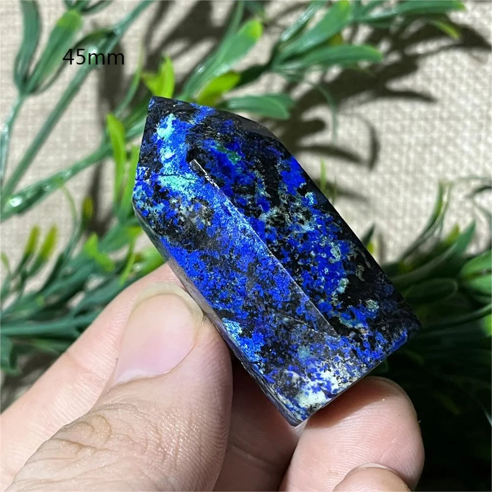 Blue Chrysocolla Point Wand-ToShay.org