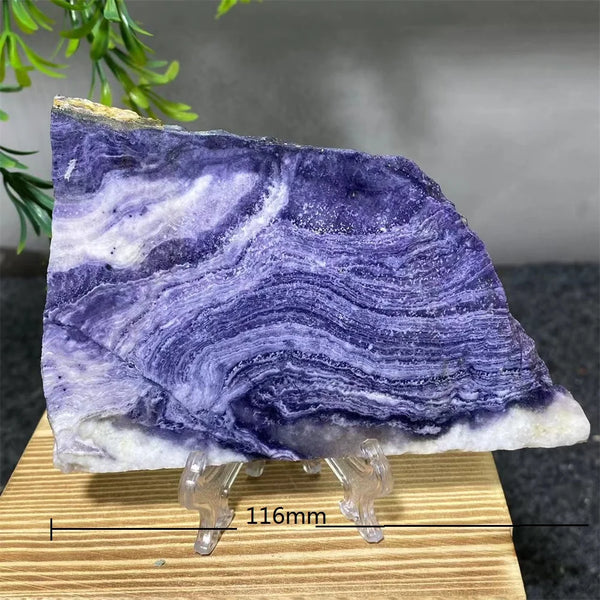 Purple Malachite Slab Slice-ToShay.org