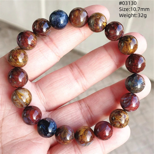 Blue Red Pietersite Bracelet-ToShay.org