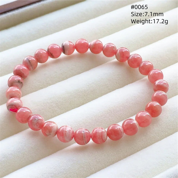 Pink Rhodochrosite Bracelet-ToShay.org