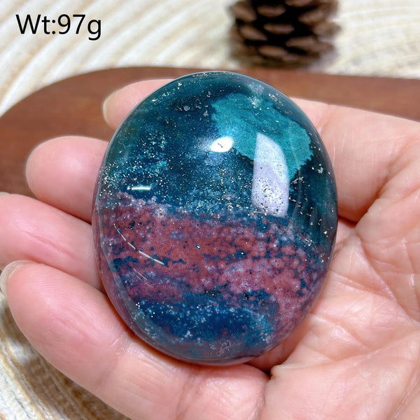 Ocean Jasper Palm Stone-ToShay.org