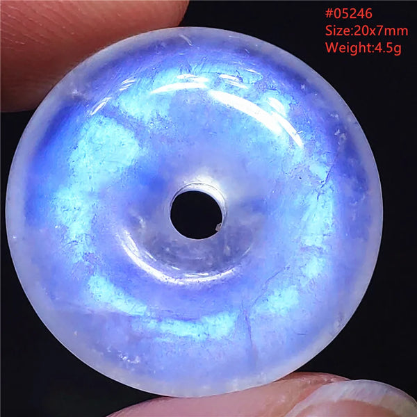 Blue Light Moonstone Pendant-ToShay.org