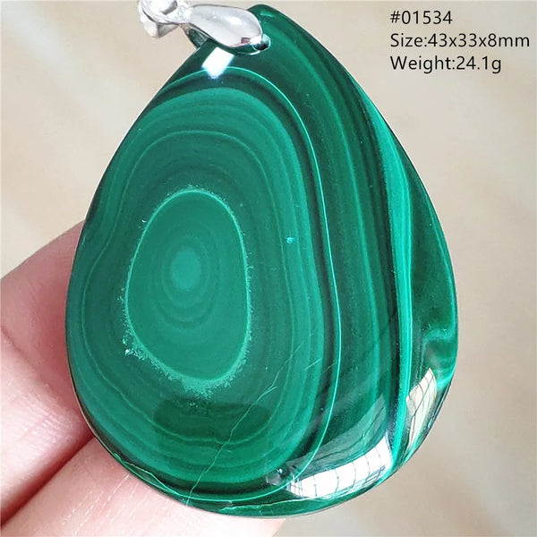 Green Malachite Pendant-ToShay.org