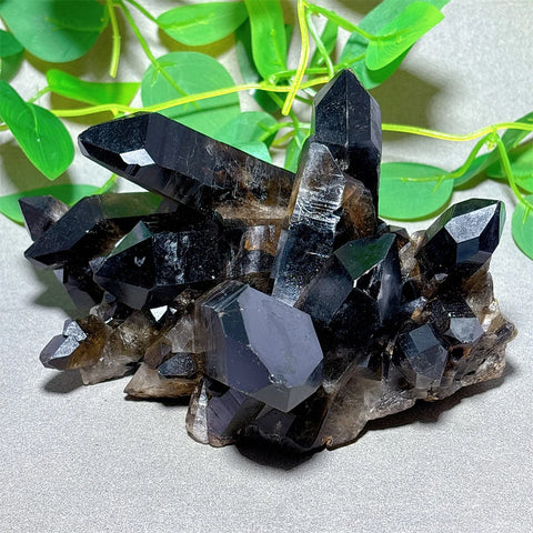 Black Quartz Cluster-ToShay.org