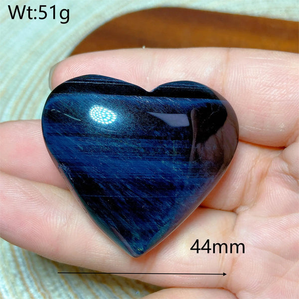 Blue Tiger Eye Heart-ToShay.org