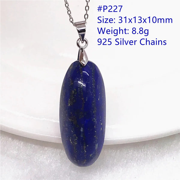 Blue Lapis Lazuli Pendant-ToShay.org