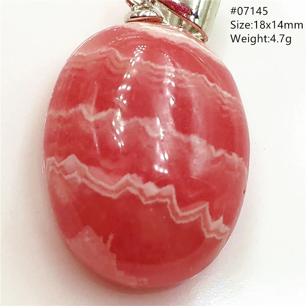 Red Rhodochrosite Pendant-ToShay.org