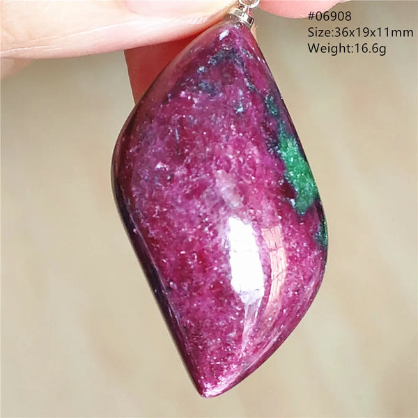 Red Ruby Zoisite Light Pendant-ToShay.org