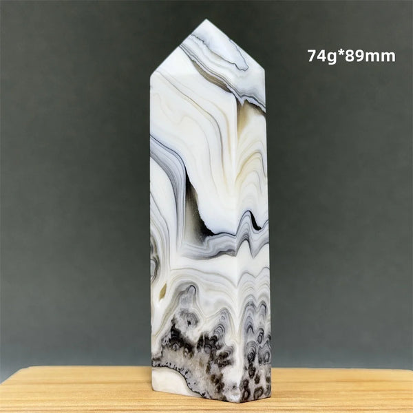 Black White Stripe Obelisk-ToShay.org
