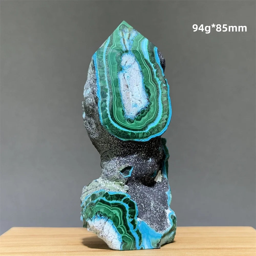 Blue Chrysocolla Point-ToShay.org