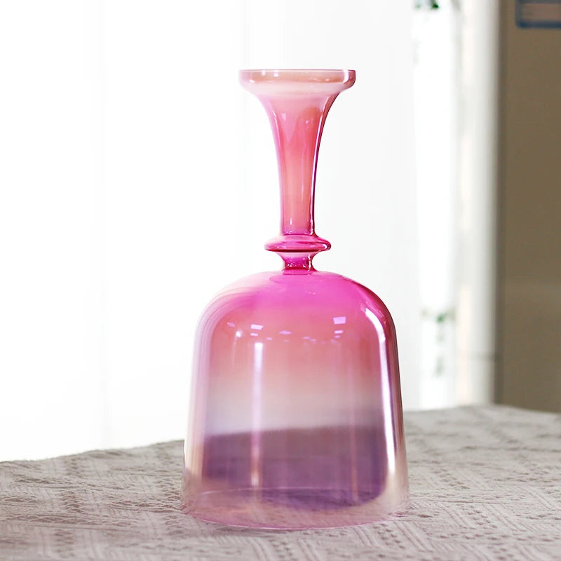 Pink Crystal Handle Singing Bowl-ToShay.org