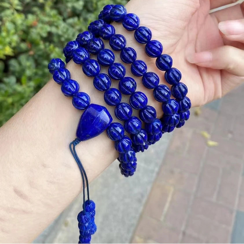 Blue Lapis Lazuli Bracelet-ToShay.org
