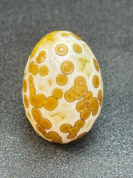 Yellow Flower Wishing Agate-ToShay.org