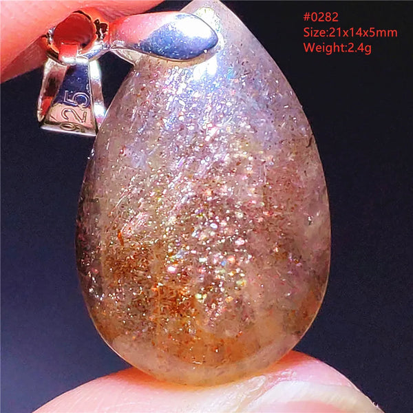 Orange Sunstone Pendant-ToShay.org