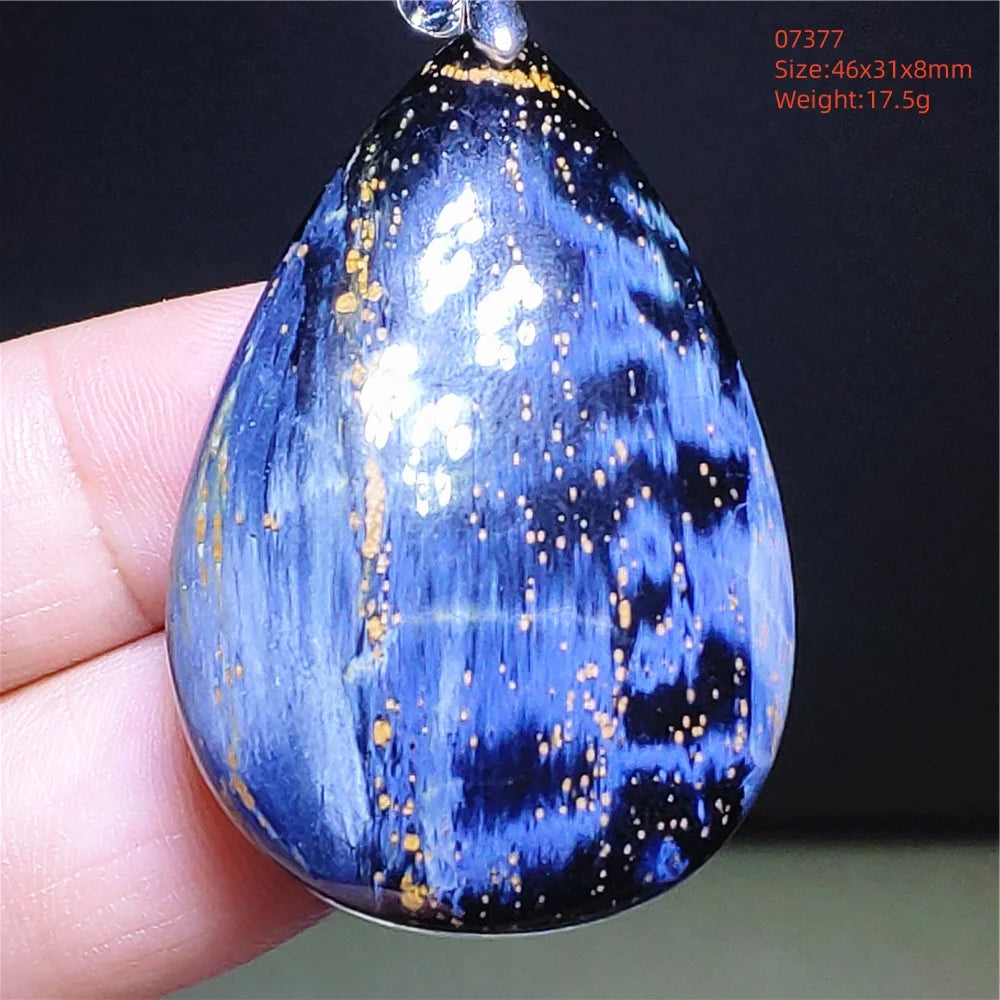 Blue Pietersite Pendant-ToShay.org