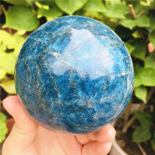Blue Apatite Quartz Ball-ToShay.org