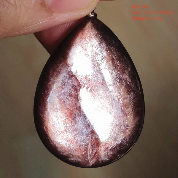 Purple Lepidolite Pendant-ToShay.org