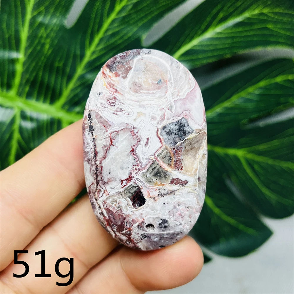 White Red Crazy Agate-ToShay.org