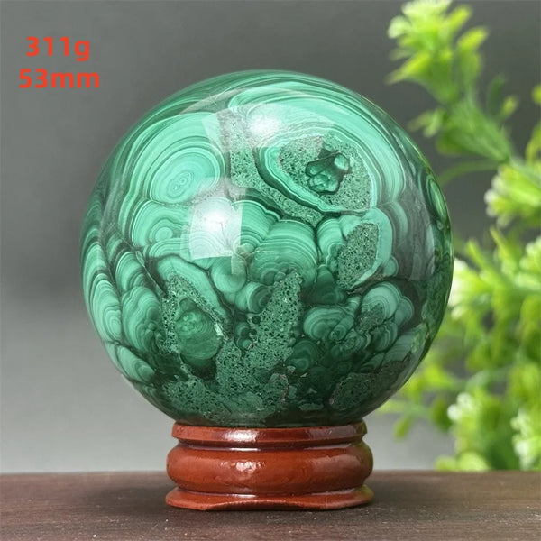 Green Malachite Ball-ToShay.org