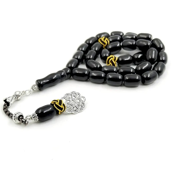 Black Agate Prayer Beads-ToShay.org