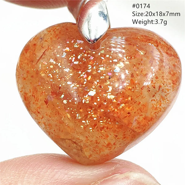 Orange Sunstone Pendant-ToShay.org