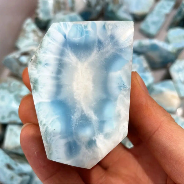 Blue Larimar Pectolite Quartz-ToShay.org