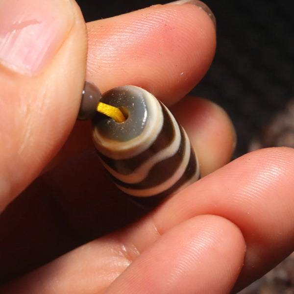 Tibetan Agate Eyes Dzi-ToShay.org