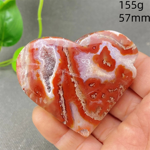 Green Aquatic Agate Heart-ToShay.org