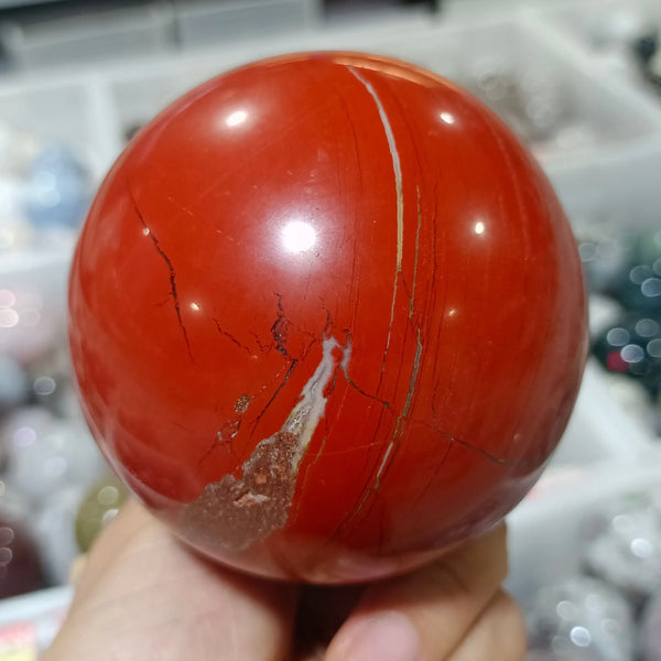 Red Jasper Ball-ToShay.org