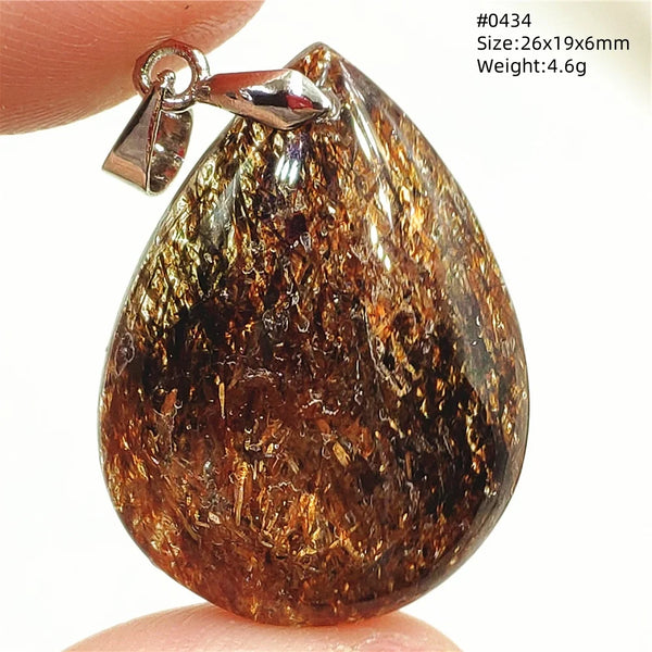 Black Rutilated Copper Quartz-ToShay.org