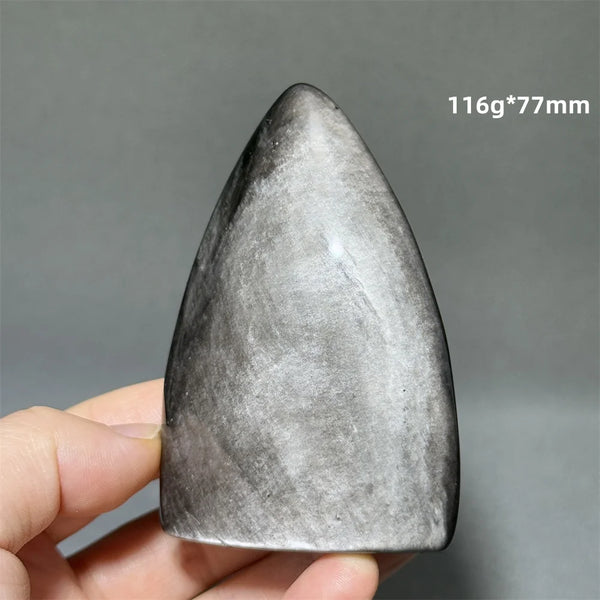 Silver Obsidian Torch-ToShay.org