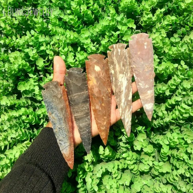 Yellow Agate Spearhead Point-ToShay.org