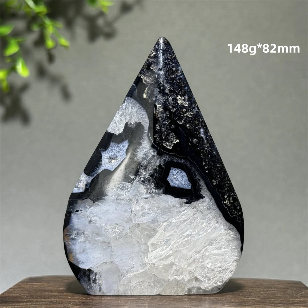 Black Agate Torch-ToShay.org