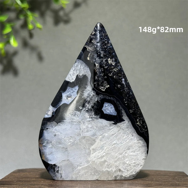 Black Agate Torch-ToShay.org
