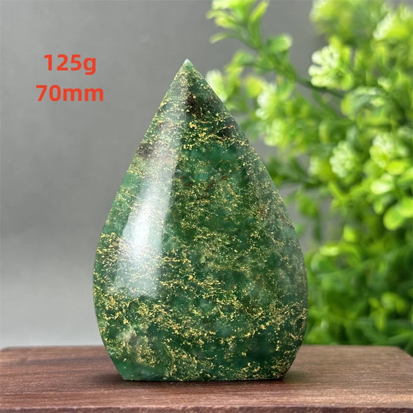 Green Emerald Agate Torch-ToShay.org