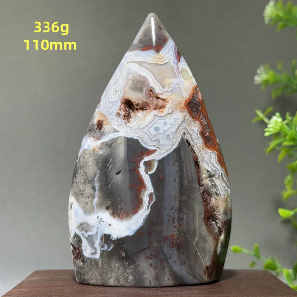 Red Agate Torch-ToShay.org
