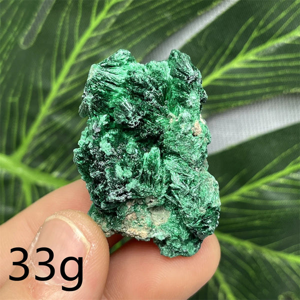 Green Malachite Silk Luster Crystal-ToShay.org