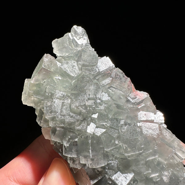 Green Diamond Fluorite Crystal-ToShay.org